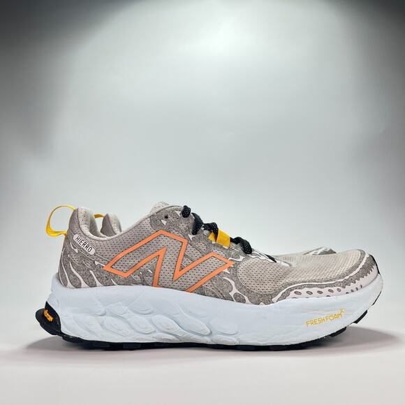 New Balance X Hierro v8 Gray Lace Up Trail Running Shoes WTHIERA8 Women's Sz 9.5 - Picture 1 of 10